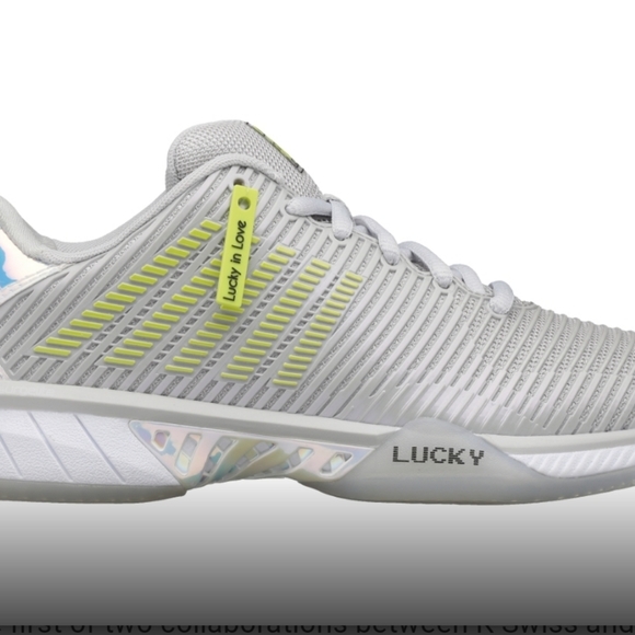 NWOT Lucky in Love x K Swiss tennis shoes, size 6.5 - Picture 6 of 7